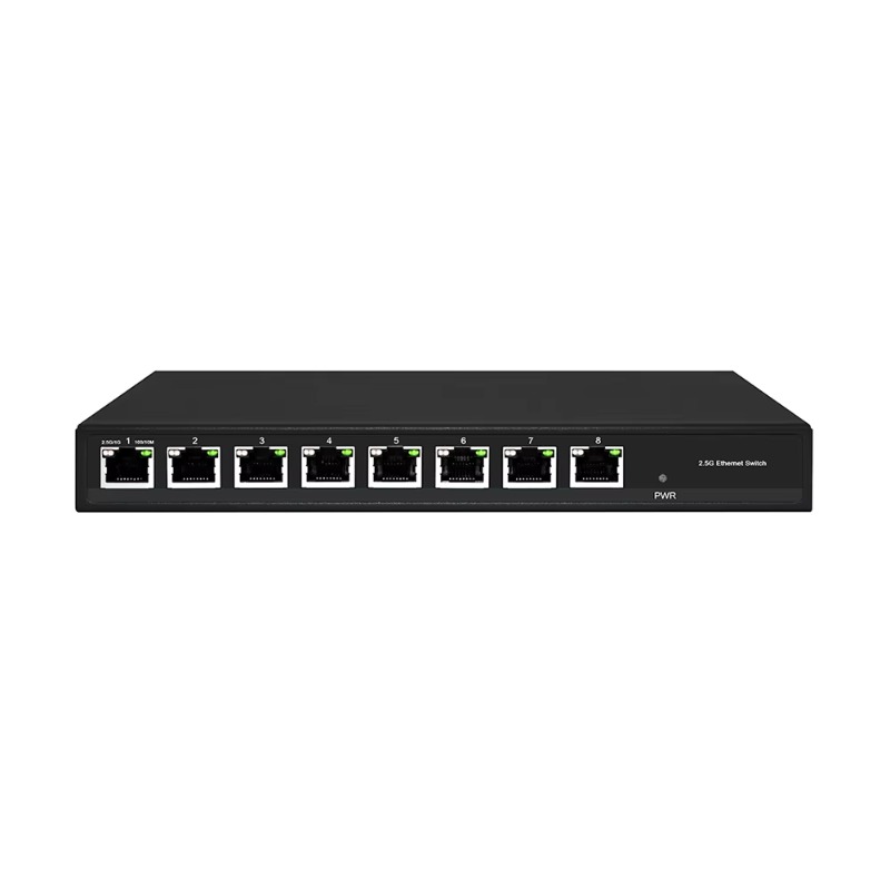 8 Port 2.5G Switch Unmanaged - 8-Port 2.5G Multi-gigabit Ethernet Hub Unmanaged