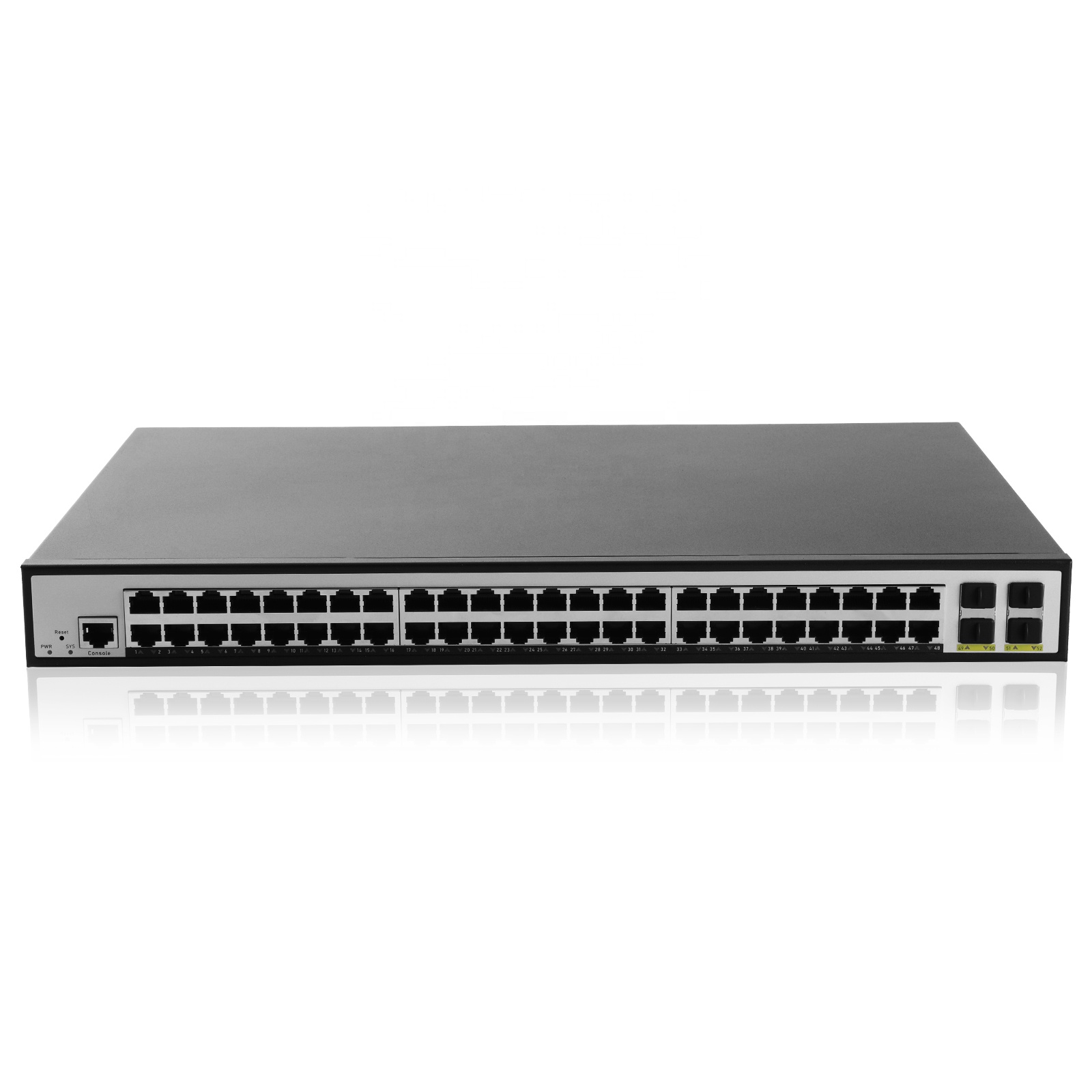Network Switch Rack Mount 1U - 48GE 4 Gigabit SFP OEM 4