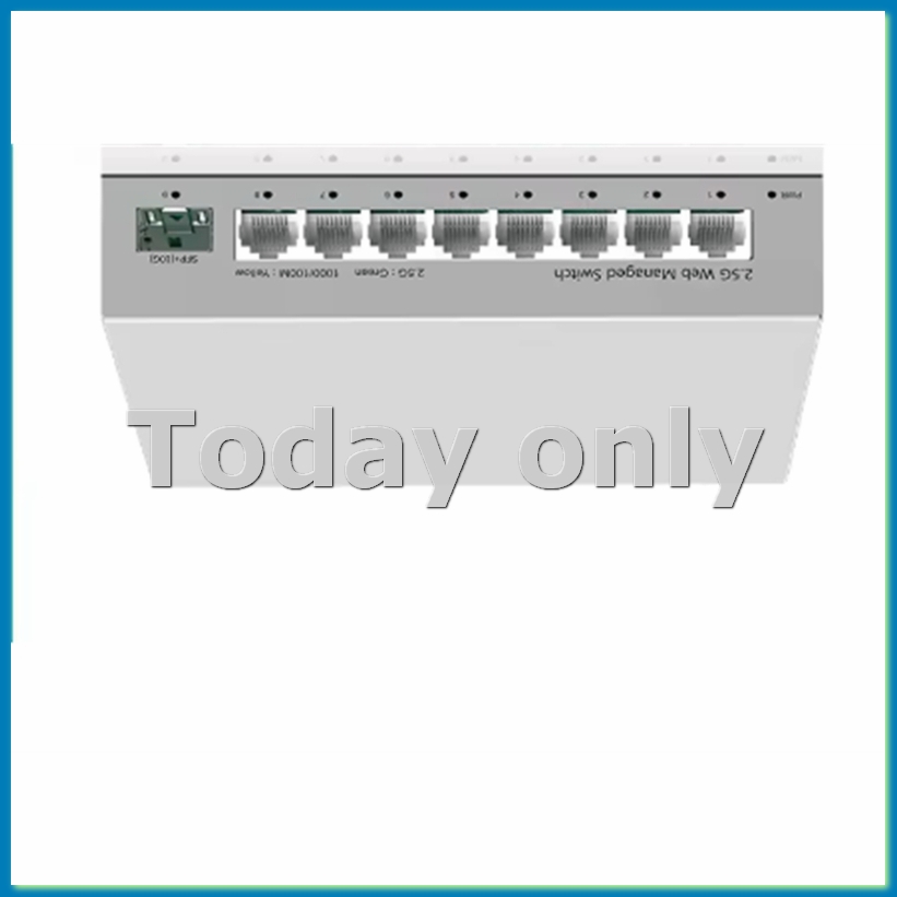 10G Sfp+ Switch 8 Port - 2.5GbE Smart Managed Switch 8 Port