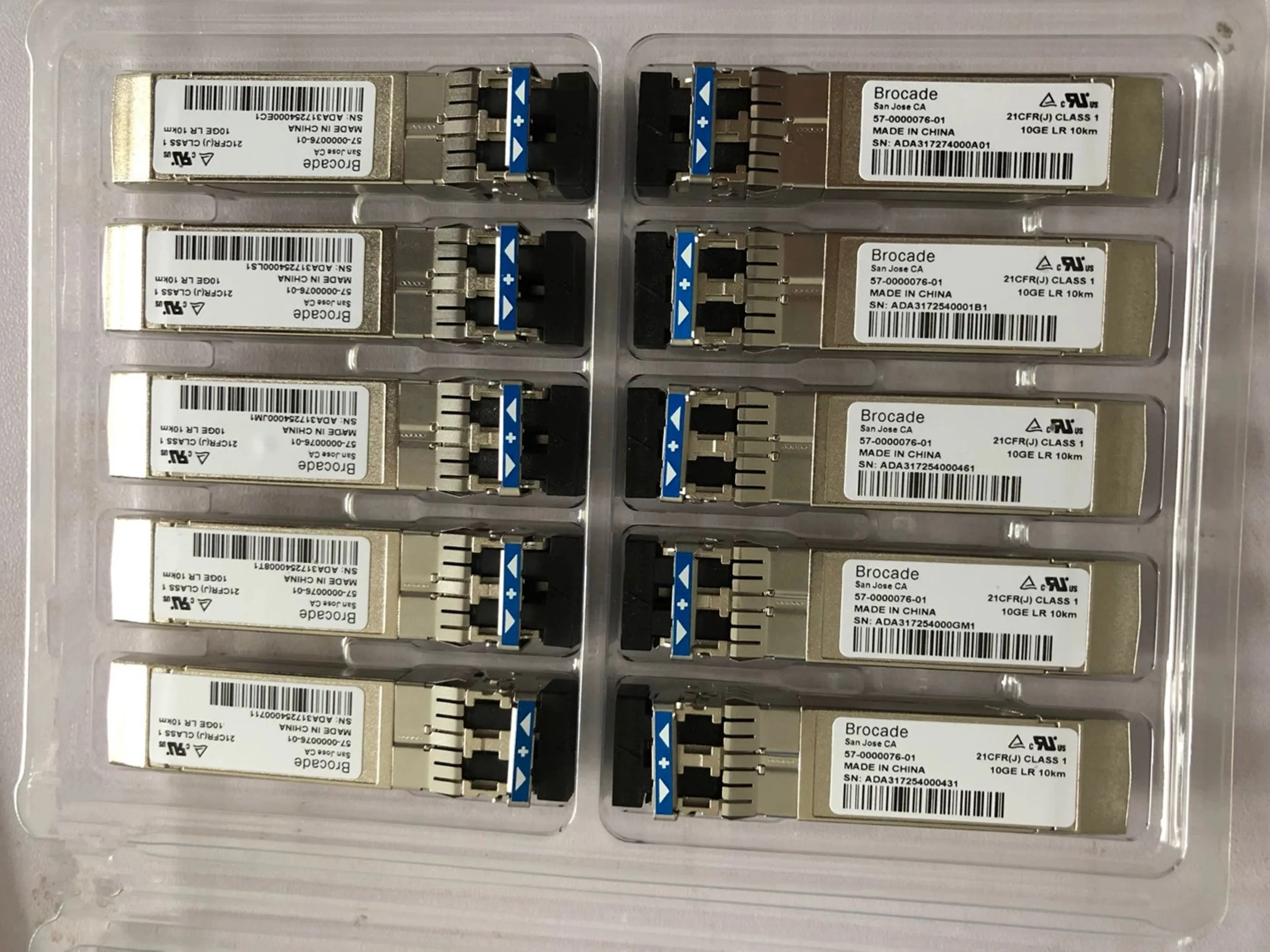 Sfp Module 10G Lr - Optical Switch SFP 10G 10km Brocade/57-0000076-01