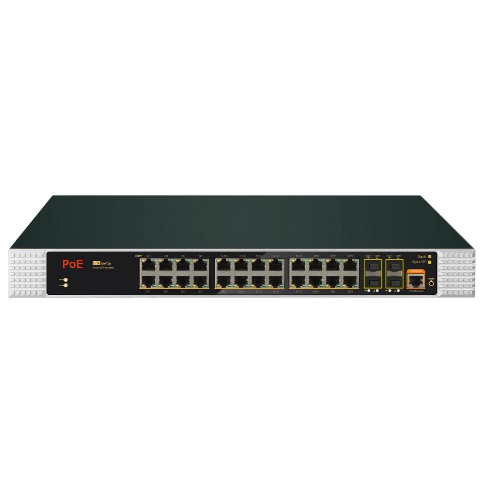 Managed Switch 24 Port Gigabit - Gigabit 24 Port L2+ Managed Industrial