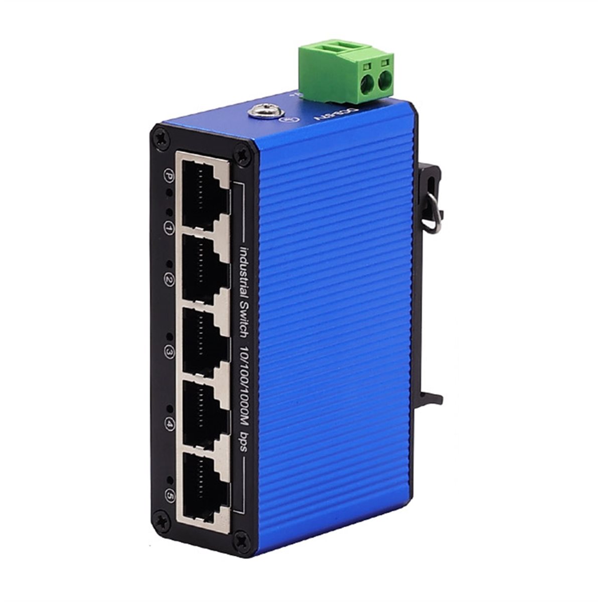 Industrial Switch Din Rail Gigabit - A64I Industrial DIN-Rail 10/100/1000M 5 RJ45