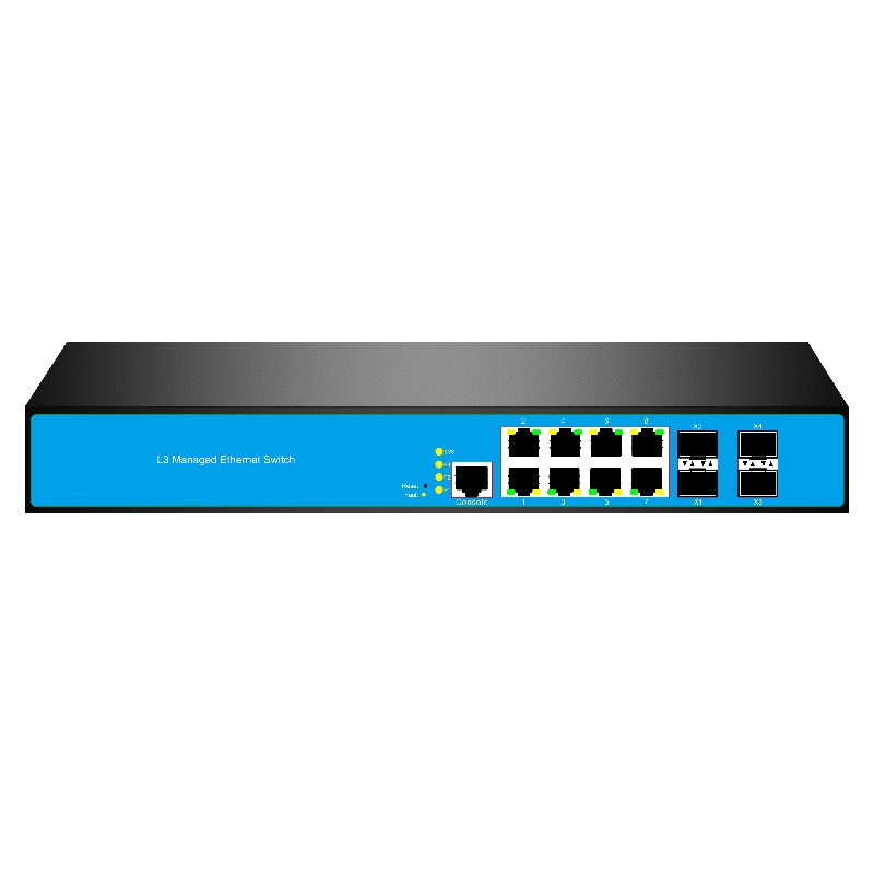 10G Sfp+ Switch 8 Port - 12-Port 8/PoE 4/10G SFP L3 Managed