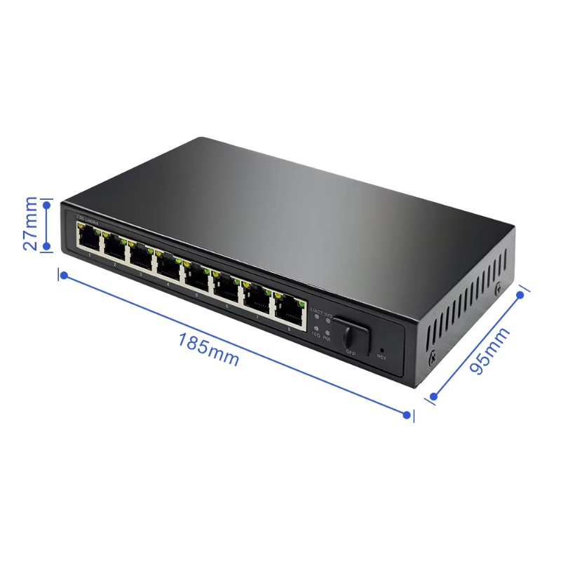 8 Port 2.5G PoE Switch Unmanag - 8 Port 2.5G Switch Unmanaged review and price