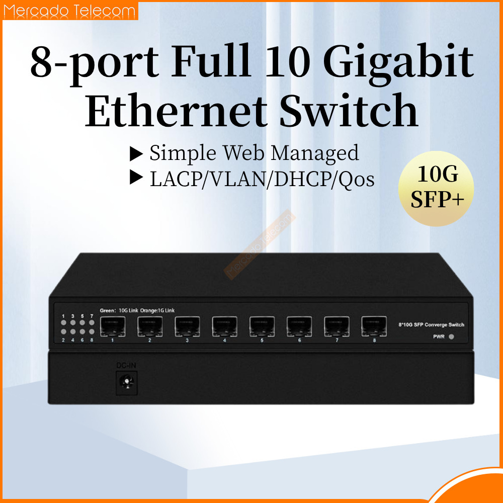 8 Ports 10G SFP+ Ethernet Swit - 10G Sfp+ Switch 8 Port review and price