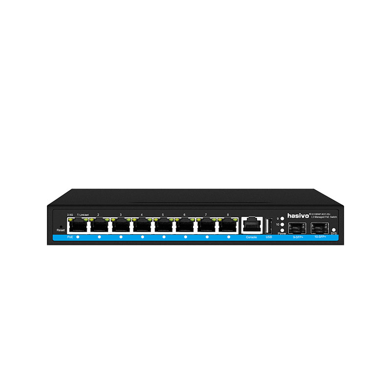 8 Port L3 Managed 2.5Gps PoE O - 10G Sfp+ Switch 8 Port review and price