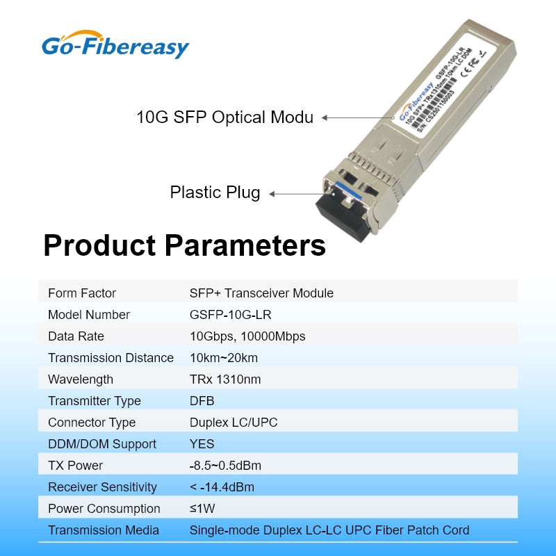 10Gb SFP 10km LC Optical Modul - Sfp Module 10G Lr review and price