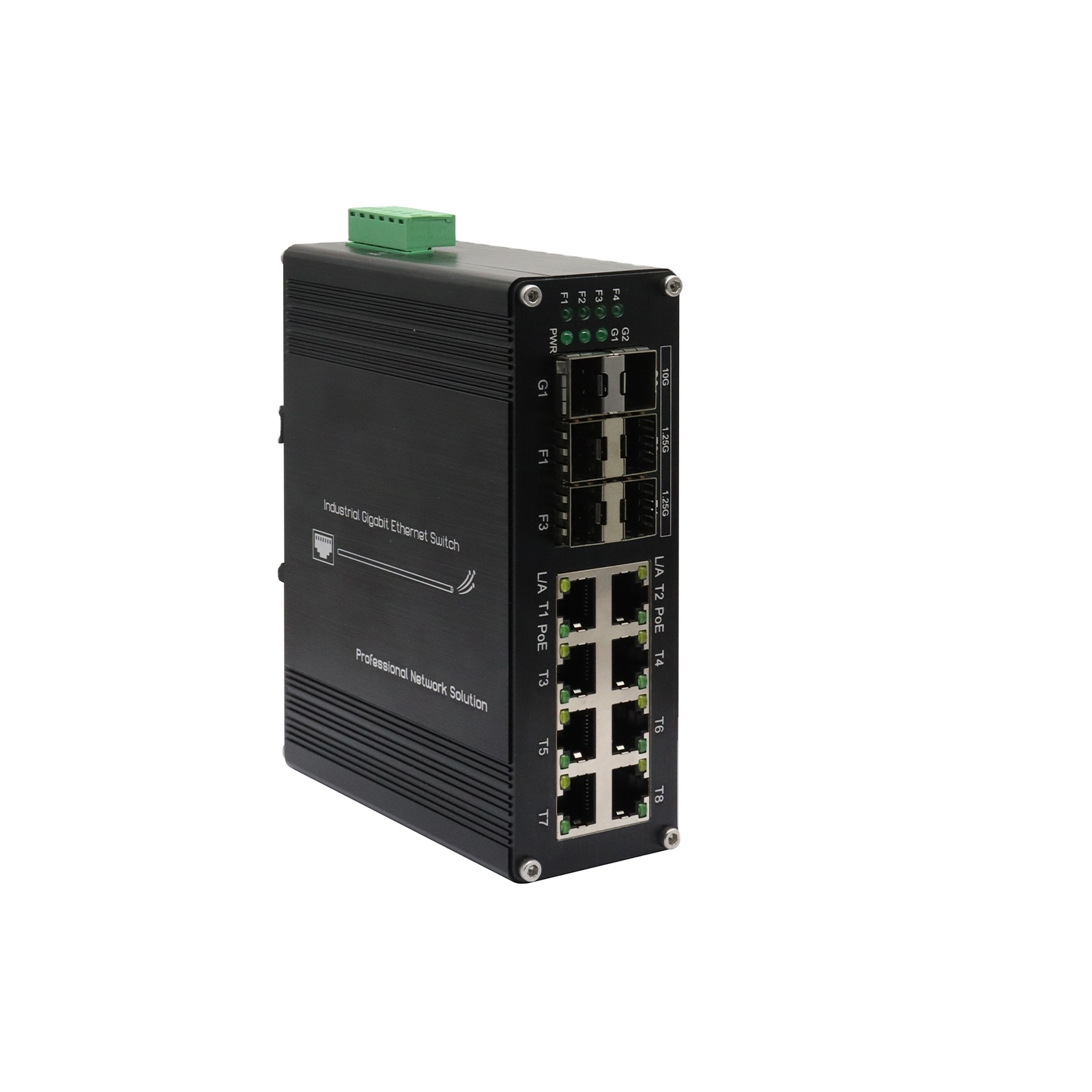 8 x PoE + 4 x 1.25G + 2 x 10G  - 10G Sfp+ Switch 8 Port review and price