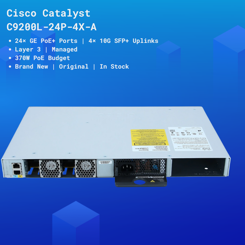 For Cisco Catalyst 9200L 24-Po - Layer 3 Switch 24 Port Sfp review and price