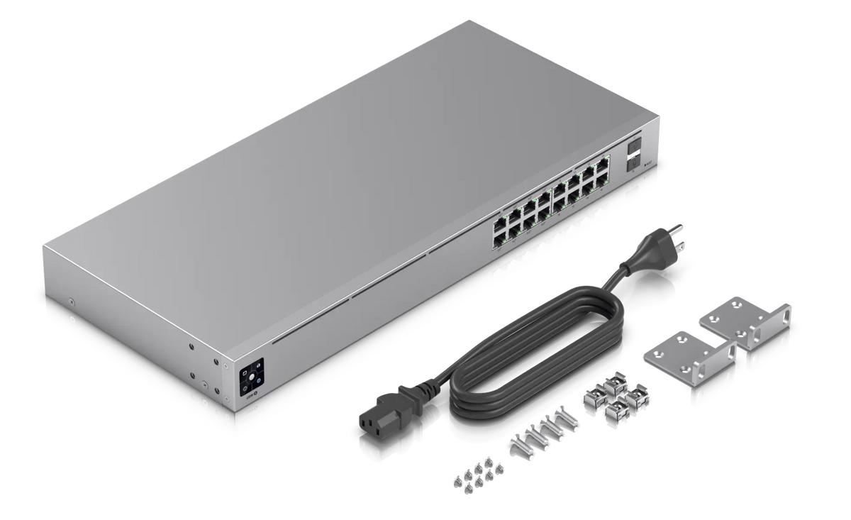 UniFi Switch PoE 16-Port USW-1 - Poe Switch 16 Port 802.3At review and price