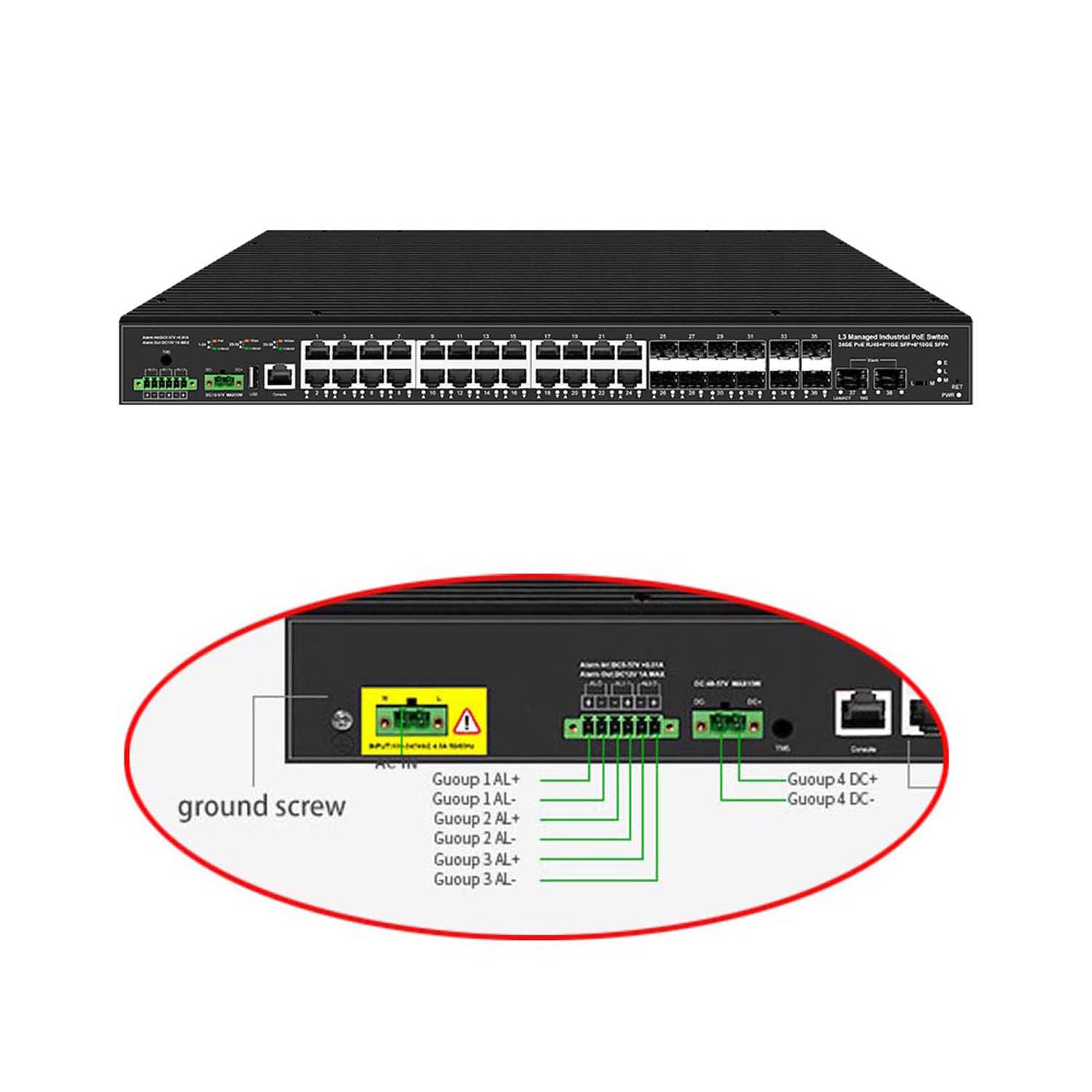 10G uplink 38 ports industrial - Switch 24 Port 10G Uplink review and price