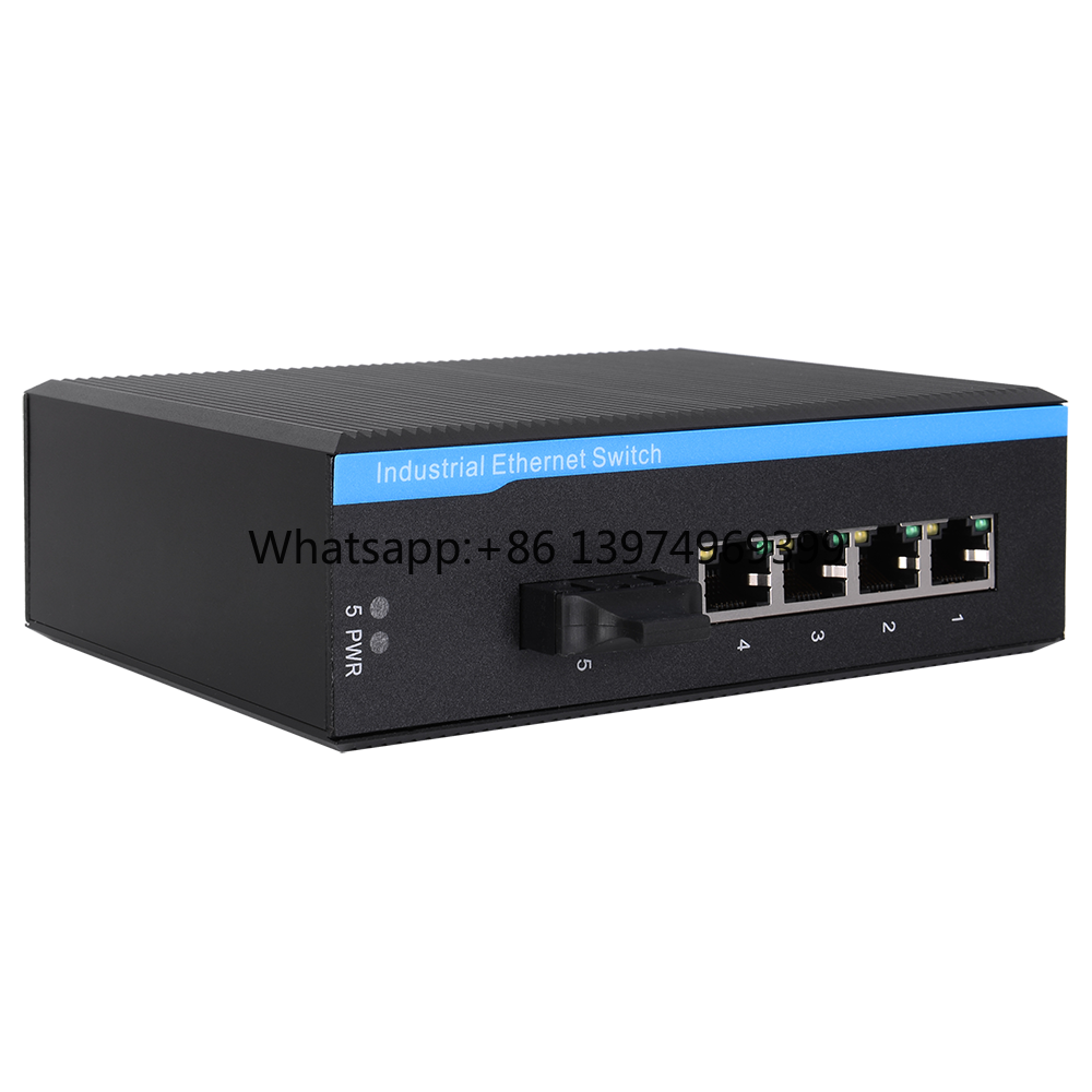 4 + 1 5Port 9V 12V 24V 48V Din - Industrial Switch Din Rail Gigabit review and price