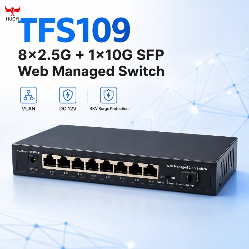 8 Ports 2.5Gb Managed Switch w - 10G Sfp+ Switch 8 Port review and price