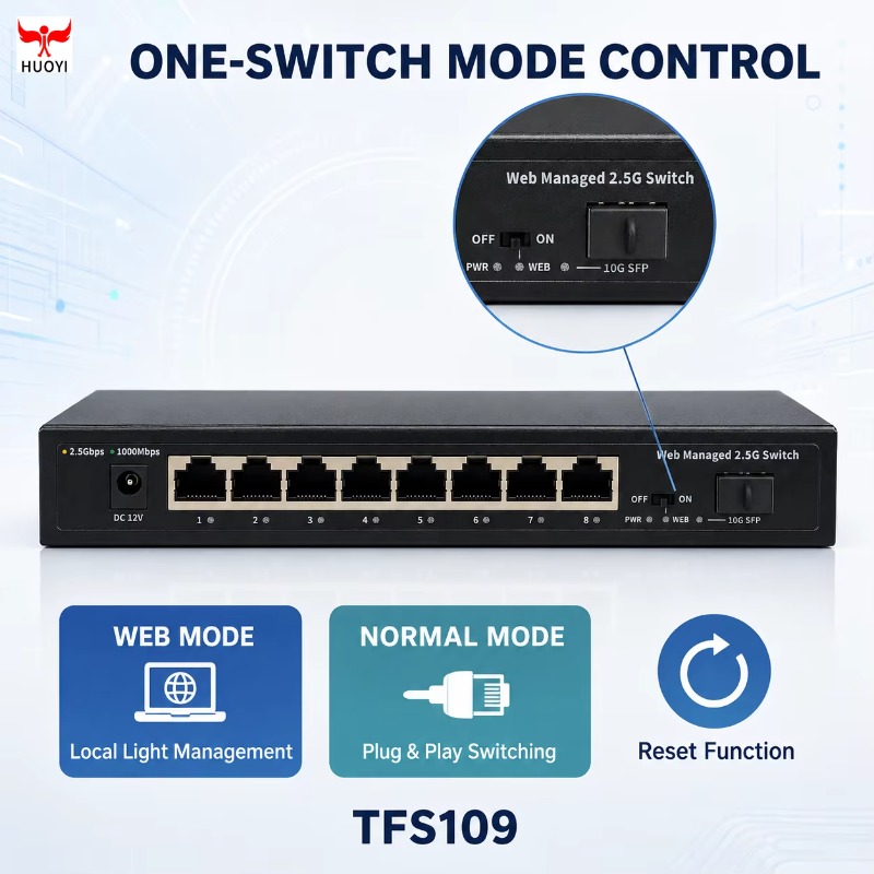 8 Ports 2.5Gb Managed Switch w - 10G Sfp+ Switch 8 Port review and price