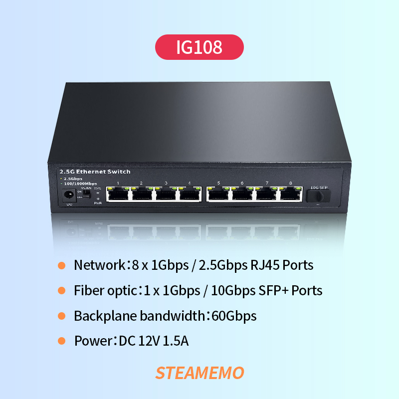 Unmanaged 2.5Gbps Ethernet Swi - 8 Port 2.5G Switch Unmanaged review and price