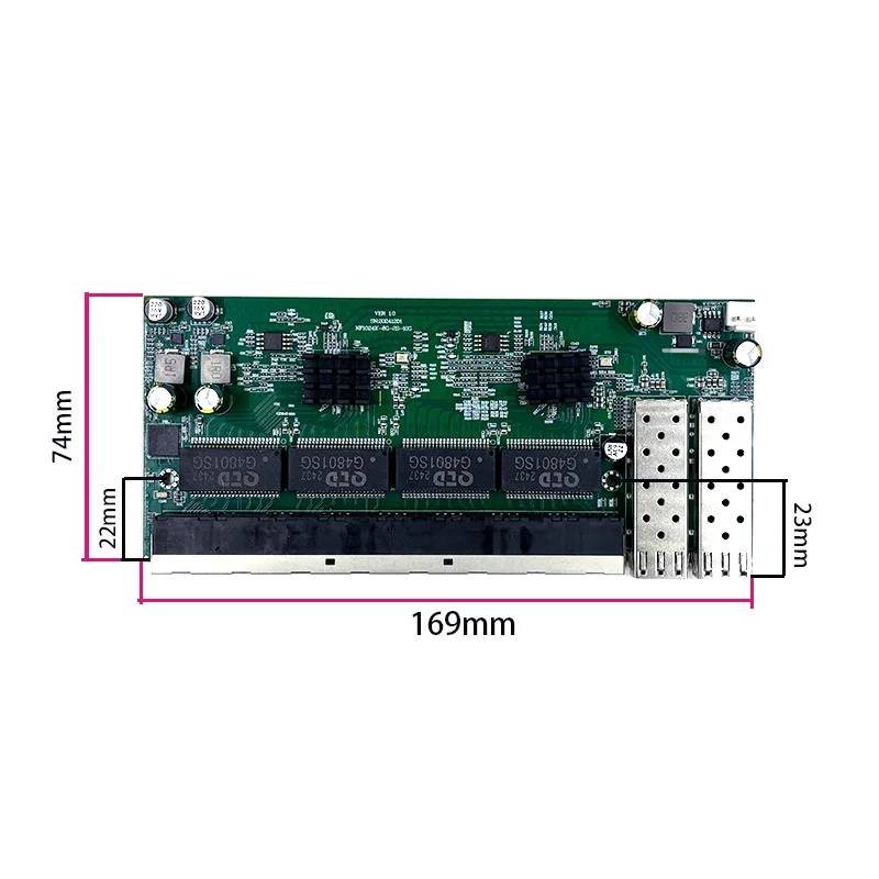 8-port POE 2.5G/10/1000M power - 10G Sfp+ Switch 8 Port review and price