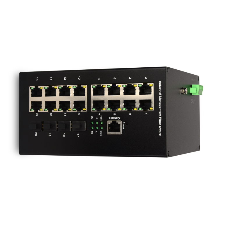 Industrial 16 Ports 802.3at Po - Industrial Switch Din Rail Gigabit review and price