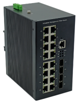 Industrial 16 Ports 802.3at Po - Industrial Switch Din Rail Gigabit review and price