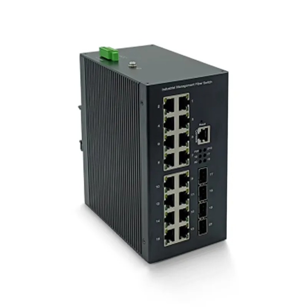 16-port industrial-grade Gigab - Poe Switch 16 Port 802.3At review and price