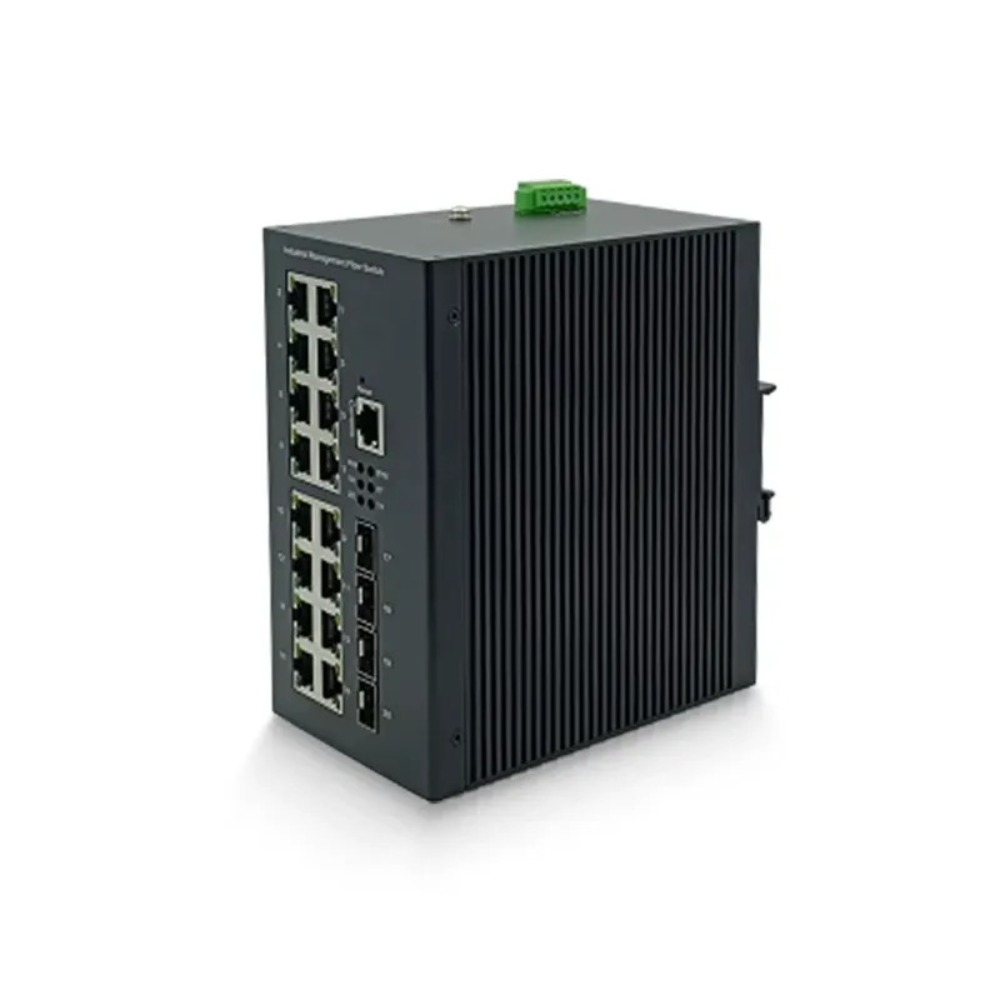 16-port industrial-grade Gigab - Poe Switch 16 Port 802.3At review and price
