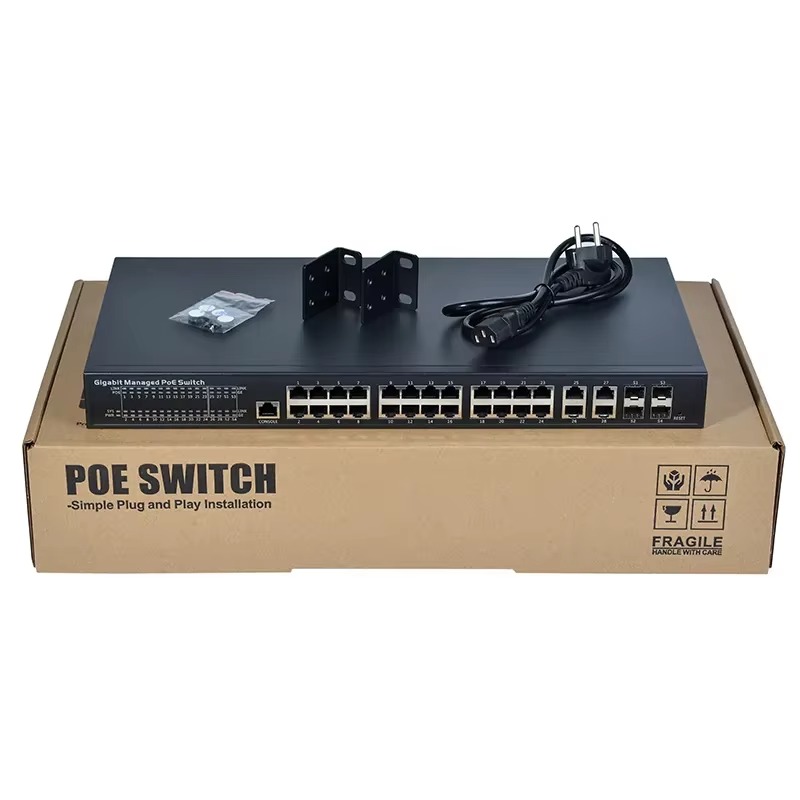 PSE2444GCD-W Gigabit POE Switc - Managed Switch 24 Port Gigabit review and price