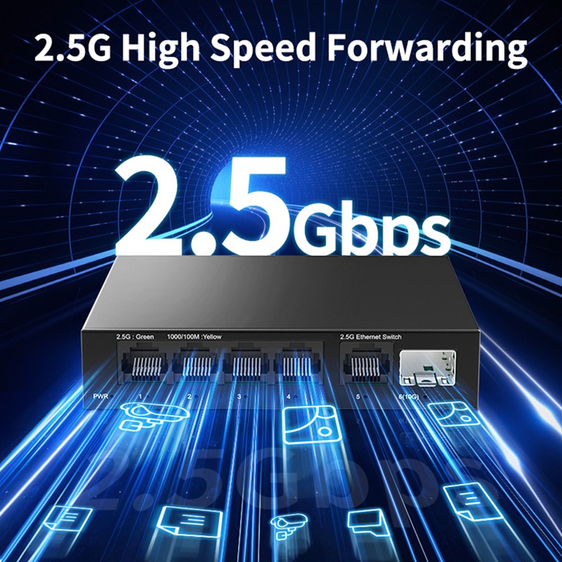 2.5G Switch 5 Port 2500Mbps Ne - Switch 5 Port 2.5G Unmanaged review and price