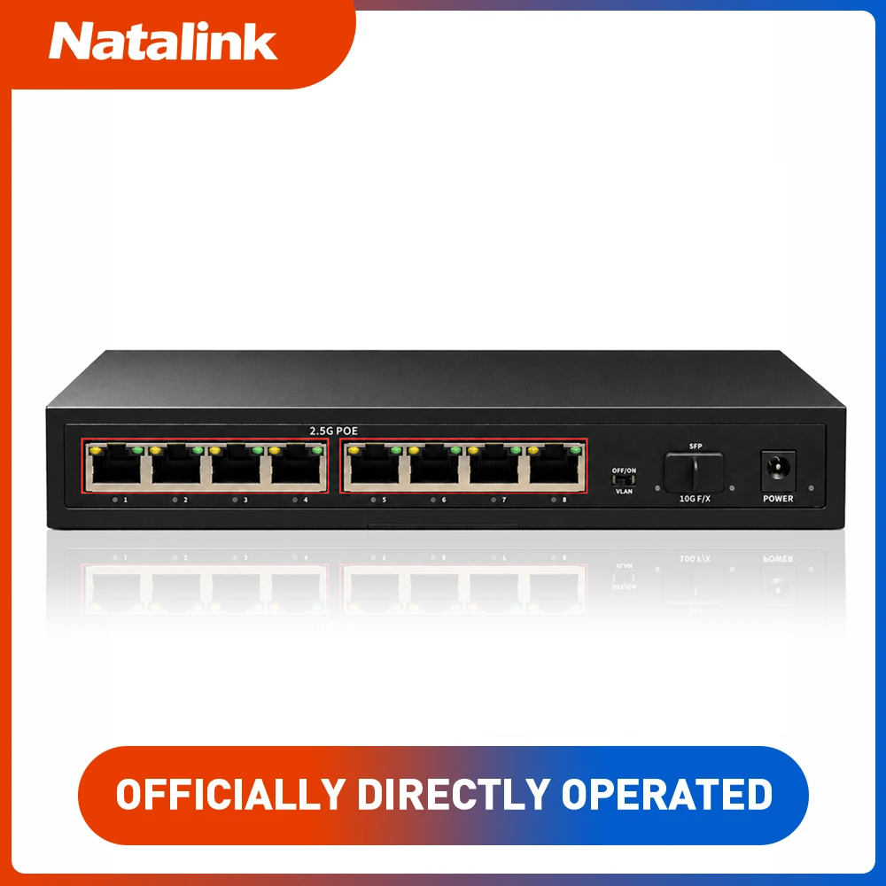 Natalink 8-Port 2.5G Unmanaged - 8 Port 2.5G Switch Unmanaged review and price