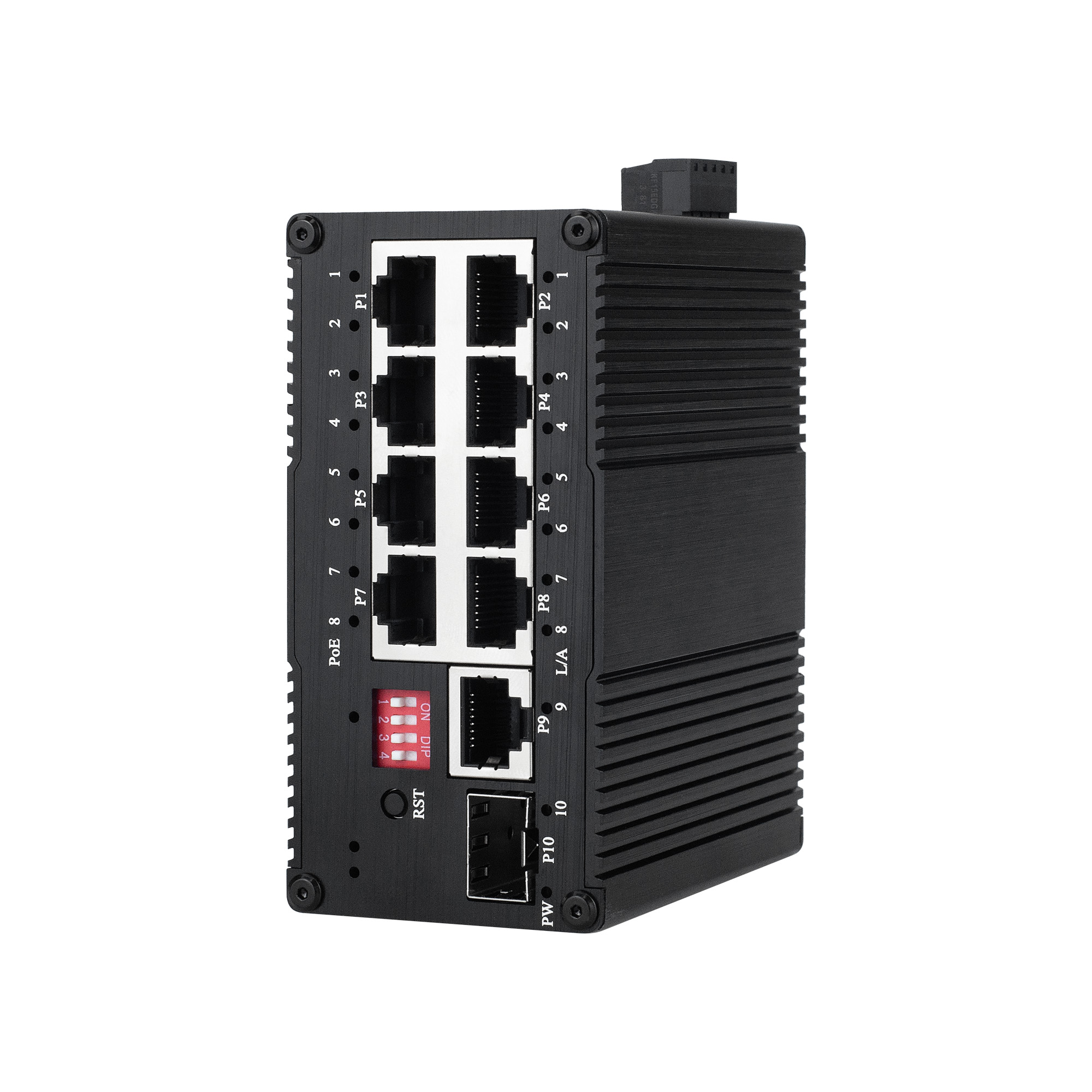 Industrial 9 RJ45+1 SFP Gigabi - Industrial Switch Din Rail Gigabit review and price