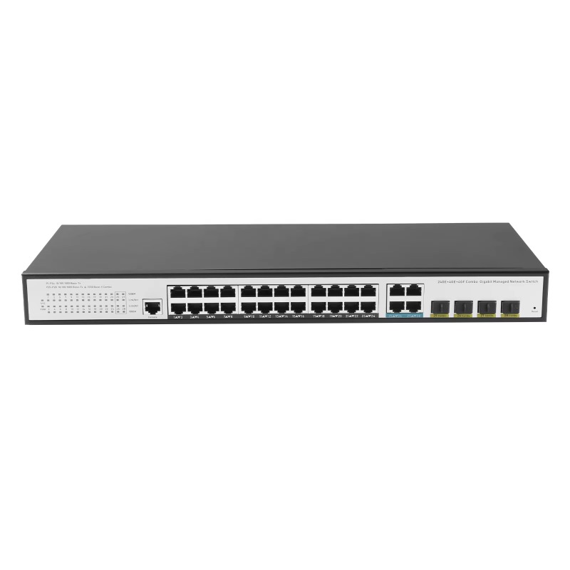 24GE 4SFP 4 Gigabit Uplink L2  - Network Switch Rack Mount 1U review and price