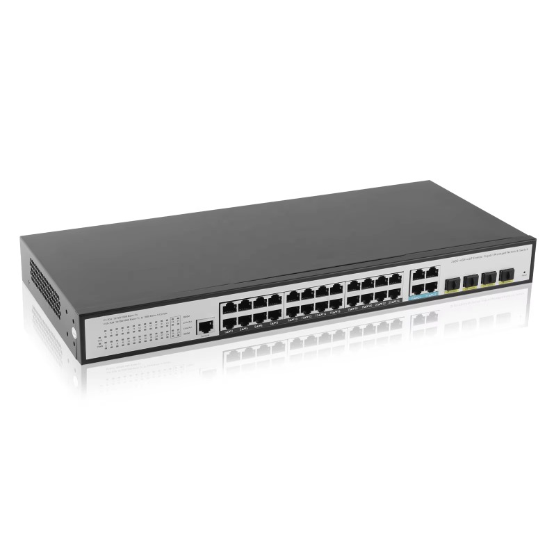 24GE 4SFP 4 Gigabit Uplink L2  - Network Switch Rack Mount 1U review and price