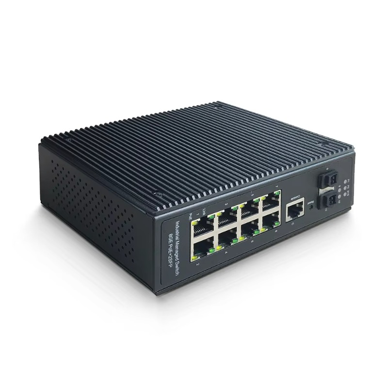 Industrial Grade 8-Ports PoE+  - Industrial Switch Din Rail Gigabit review and price