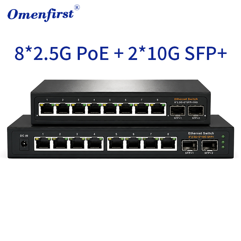 Factory Direct 8*2.5G RJ45 POE - 8 Port 2.5G Switch Unmanaged review and price