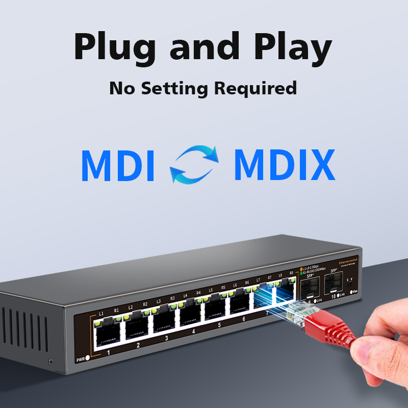 Hisource 8 Port 2.5G Ethernet  - 8 Port 2.5G Switch Unmanaged review and price