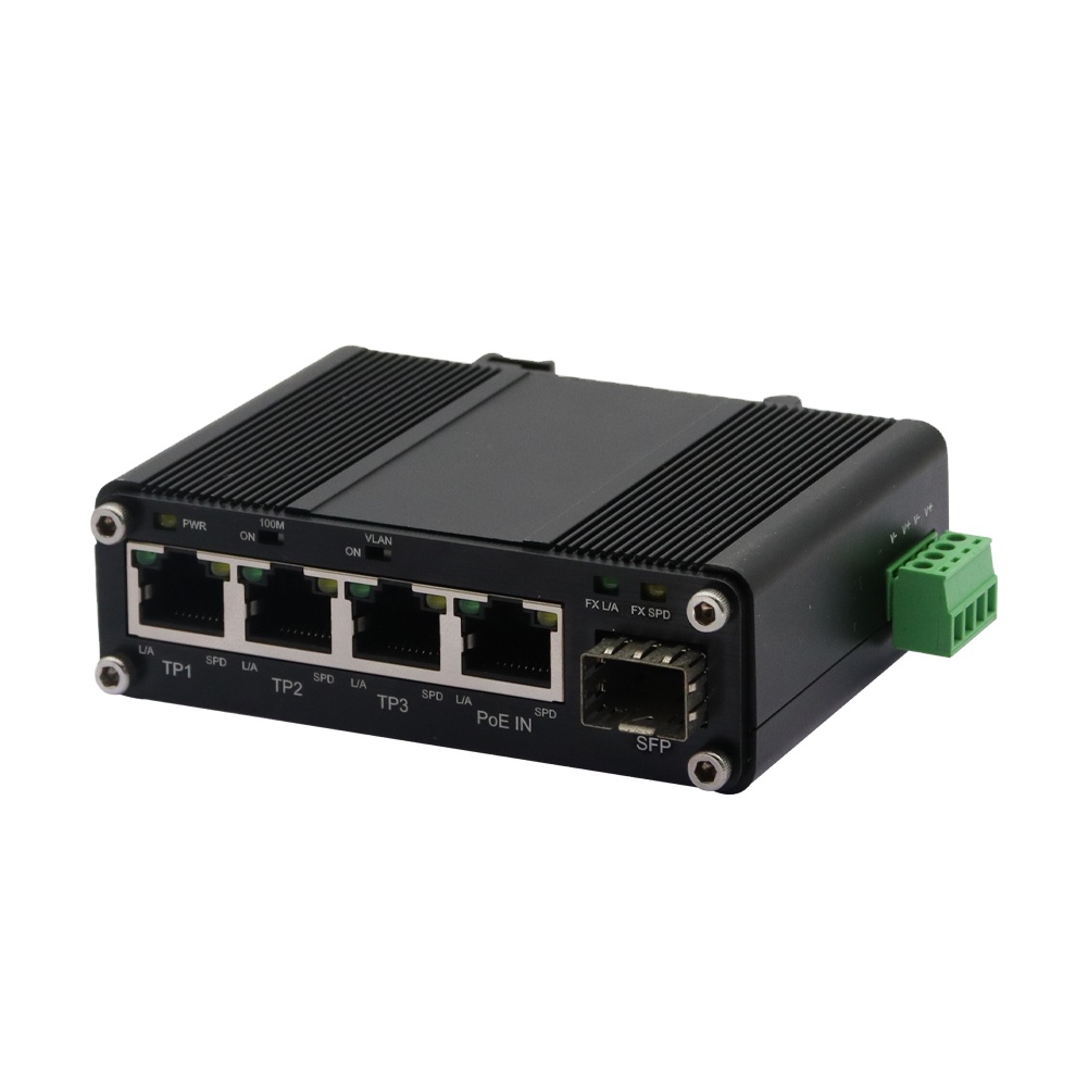 Mini Industrial 3-Port PD Swit - Industrial Switch Din Rail Gigabit review and price
