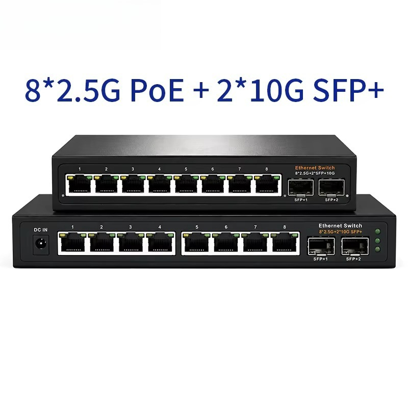 Factory Direct 8*2.5G RJ45 POE - 8 Port 2.5G Switch Unmanaged review and price