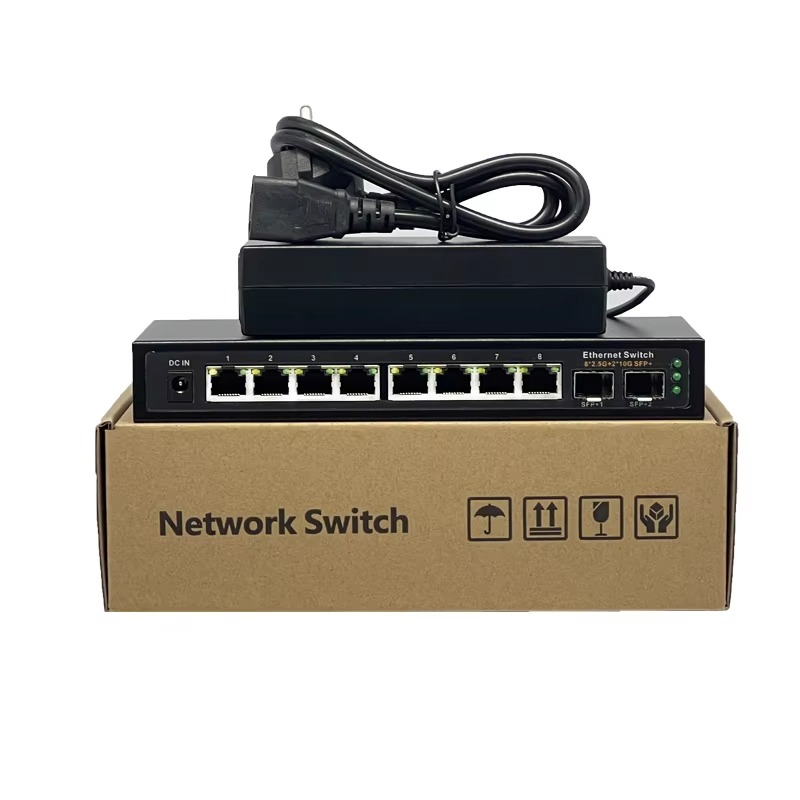 Factory Direct 8*2.5G RJ45 POE - 8 Port 2.5G Switch Unmanaged review and price
