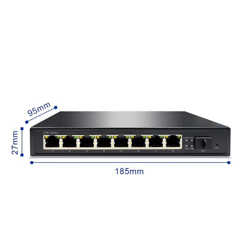 8-Port 10/100/1000/2.5G PoE Un - 8 Port 2.5G Switch Unmanaged review and price