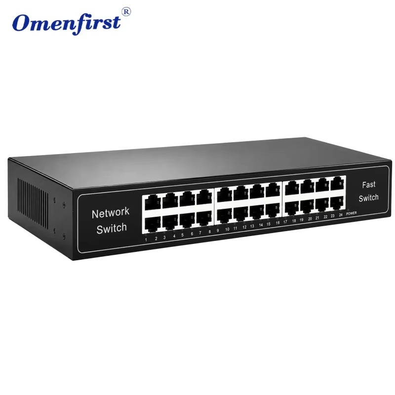 24 Port Fast Ethernet Switch 1 - Network Switch Rack Mount 1U review and price