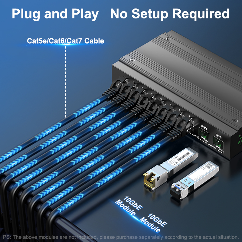 HORACO 2.5G Network Switch 8 P - 10G Sfp+ Switch 8 Port review and price