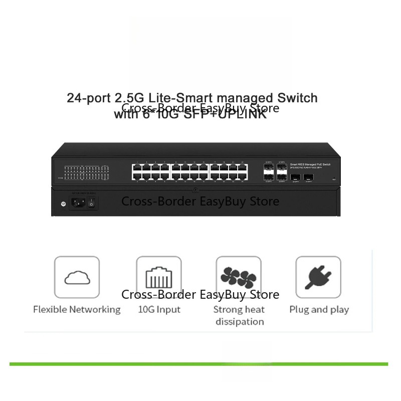 L-ite-sm-art 24-port 2.5G POE  - Switch 24 Port 10G Uplink review and price
