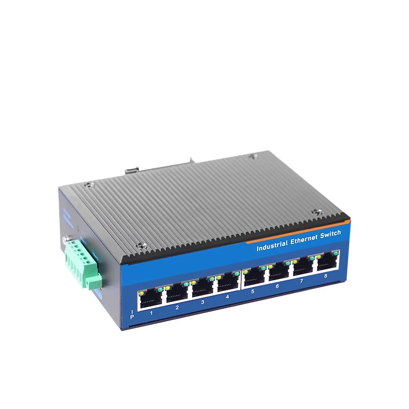 8 Electrical Ports With 10/100 - Industrial Switch Din Rail Gigabit review and price